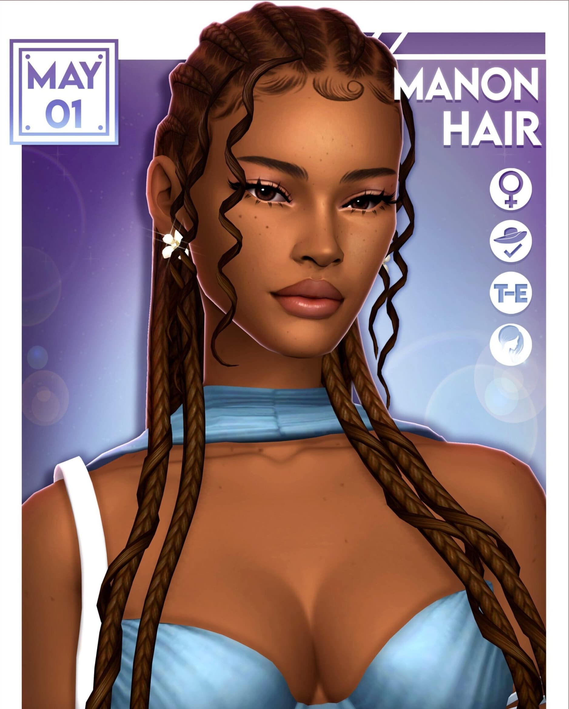 Скриншот мода Прическа Manon Hair